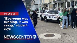 University of Dayton students react after on-campus celebration got out of hand | WHIO-TV