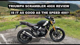 Triumph Scrambler 400X Road Test Review