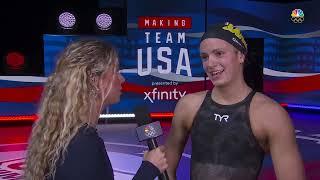 Katie Grimes is double booked for Paris | U.S. Olympic Swimming Trials presented by Lilly