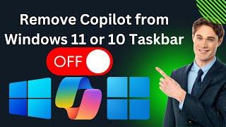 How to Disable or Remove Copilot from Windows 11 or 10 Taskbar using Registry Editor | GearUpWindows