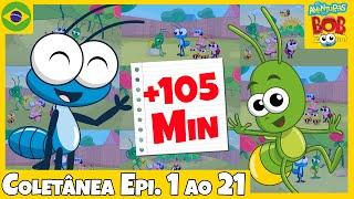 Coletânea do Bob Zoom Episódios 1 a 21 | Vídeo Infantil Musical Oficial | @BobZoom