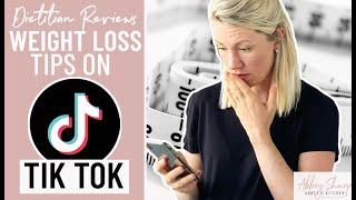 Dietitian Reviews the WORST (and More Helpful) Weight Loss Advice on TikTok