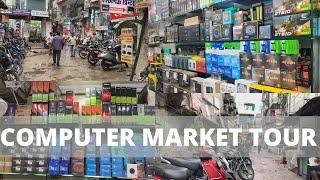 Lucknow Computer Market Tour | Gaming PC Market | Naza Market Tour | लखनऊ की कंप्यूटर मार्केट .