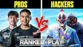 SHOTZZY & HYDRA VS 2 HACKERS (MW2 RANKED PLAY INSANE CHALLENGE)