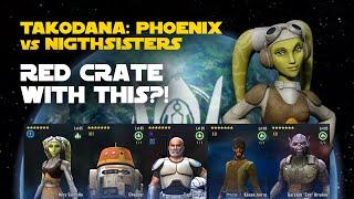 Takodana: Phoenix vs Nightsisters Galactic Challenge | SWGOH GC X