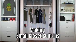 How to Make Small Closet Built-Ins