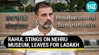 Rahul Breaks Silence On Nehru Museum Name Change; 'Known For His Work; Not His Name'