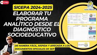 SIGEPA para elaborar tu diagnóstico socioeducativo y formulario de regalo‍‍