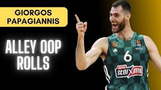 Giorgos Papagiannis' Career Alley Oop Rolls with Panathinaikos