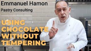 Using any type of chocolate without tempering !!