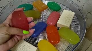 Ревизия мыло #2. то что обитает у меня на сушке..Revision soap #2. what lives on my drying rack