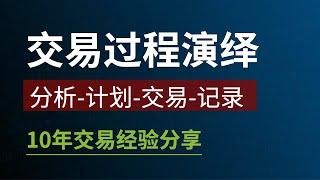 交易过程演绎· 分析-计划-交易-记录