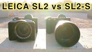 Leica SL2 vs SL2-S - Which one? A Wild West Showdown
