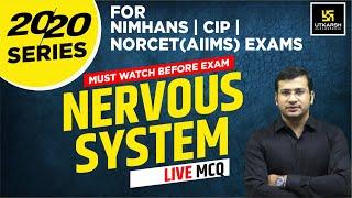 Nervous System || Medical Surgical Nursing || NORCET || NIMHANS || By Siddharth Sir