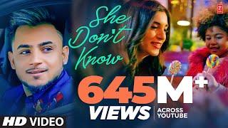 She Don't Know: Millind Gaba Song | Shabby | New Hindi Song 2019 | Latest Hindi Songs