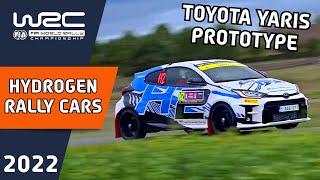 The Toyota Yaris Hydrogen WRC Rally Car Prototype