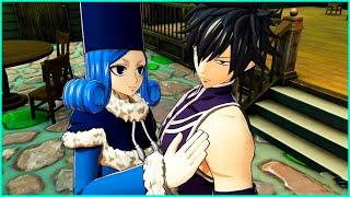 Gray and Juvia On A Date | Fairy Tail Game PS4