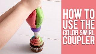 Learn How To Pipe 3-Color Icing Swirls | NEW 3-Color Coupler Tutorial