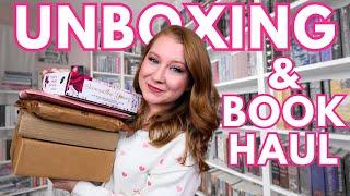 Chatty Unboxing & Book Haul  | romances, fantasy romances & ARCs!