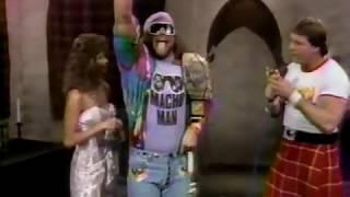 Piper's Pit with Macho Man Randy Savage (01-10-1987)