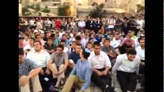 NCSY Kollel - Tisha b'Av 5774 - Kumzits at the Kotel