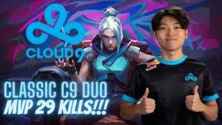 Duelist Main Fragging Out!!! C9 OXY Jett VOD! ft. Xeppaa Sova