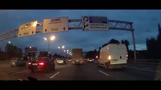 Шарахемся по ночной Москве в ускоренном темпе