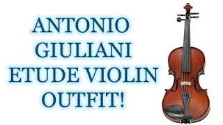 Antonio Giuliani Etude Violin Outfit | KV