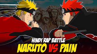 Naruto Vs Pain Hindi Rap By Dikz | Hindi Anime Rap | Naruto AMV
