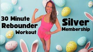 30m Trampoline Workout | Rebounder Workout Weight Loss & Muscle Gain | Free Silver Membership Class