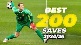 Best 200 Goalkeeper Saves 2024/25 HD | #4