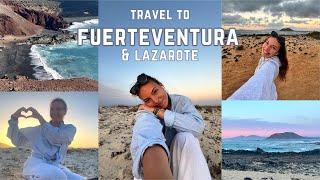 travel to Fuerteventura & Lanzarote VLOG //JB abroad