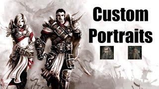 Custom Portrait Tutorial for Divinity: Original Sin EE (The Simple Way)