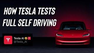 Tesla Reveals The 16 Scenarios They Test Before Each FSD Release