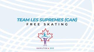 Team Les Supremes | FS | ISU World Synchronized Skating Championships 2022 | Hamilton| #WorldSynchro