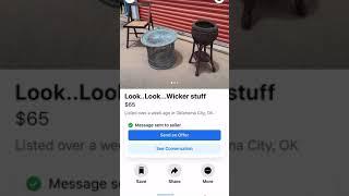 How to flip furniture on Facebook marketplace