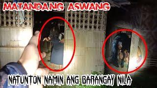 Matandang babaeng aswang at mga kasamahan nya Ang nakasagupa Namin sa barangay nila