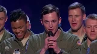 US Military A-Capella Group CRAZY Discipline WOW! America’s Got Talent 2017