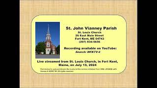 St John Vianney Masses