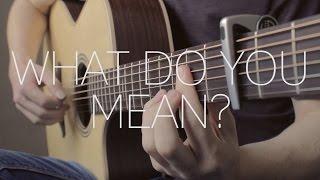 Justin Bieber - What Do You Mean? - Fingerstyle Guitar Cover by James Bartholomew