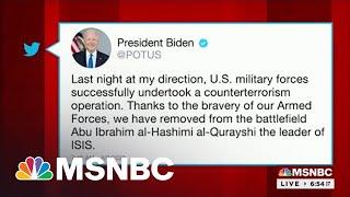 President Biden: U.S. Military Raid In Syria Results In Death Of ISIS Leader