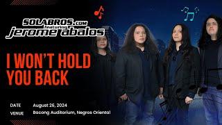 BOOTLEG CAM: #34 I Won't Hold You Back (Soundcheck) - Live At Bacong, Negros Oriental