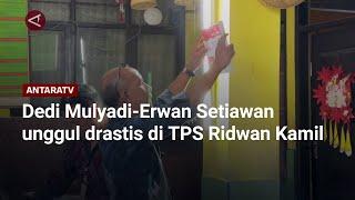 Dedi Mulyadi-Erwan Setiawan unggul drastis di TPS Ridwan Kamil