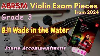 [Piano Accom] ABRSM Violin Exam Pieces from 2024 - Grade 3 B:11 [= 92]