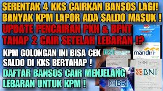 CEK !! UPDATE PKH & BPNT TAHAP 2 2025 CAIR SETELAH LEBARAN !? SERENTAK 4 KKS CAIRKAN BANSOS LAGI !