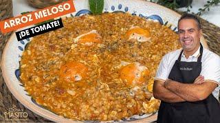 Arroz meloso de tomate