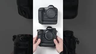 Mighty mirrorless camera comparison — Nikon Z9 and Canon R3 #shorts