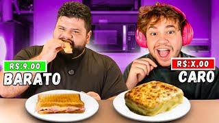 Misto Quente Caro VS Misto Quente Barato  - React Thiago Quatroque