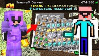 I Got Infinite Money From Sugarcane In FireMc Minecraft Smp...