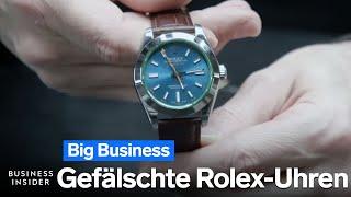 Wie Rolex-Fälschungen der 20 Milliarden Dollar Gebrauchtuhren-Industrie schaden | Insider Business